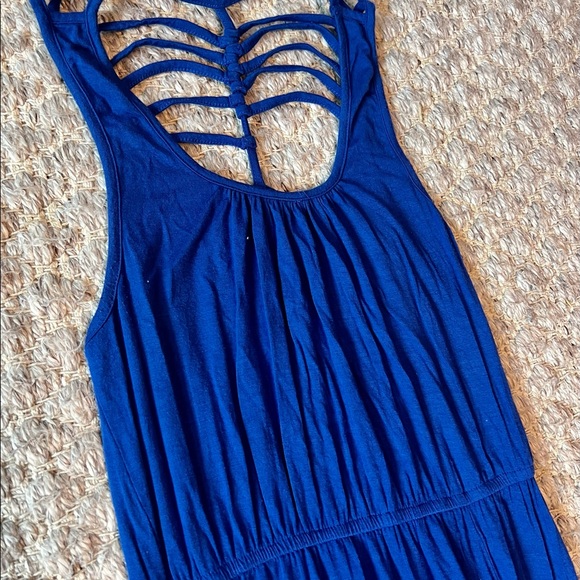 Royal Blue Maxi Dress - Picture 2 of 5